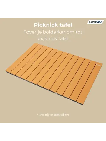 Luvego - Opvouwbare Bolderkar - 100KG