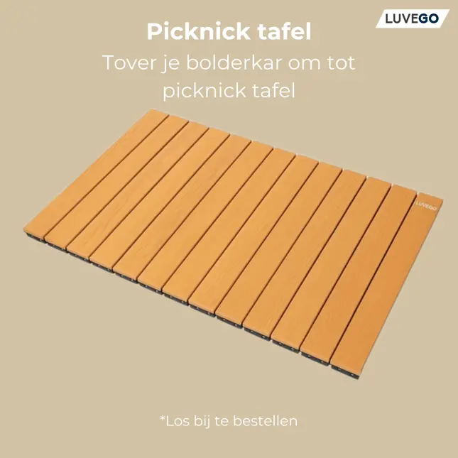 Luvego - Opvouwbare Bolderkar - 100KG