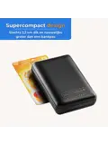 Mini Extra Fast Powerbank 10.000 mAh – 3 poorten