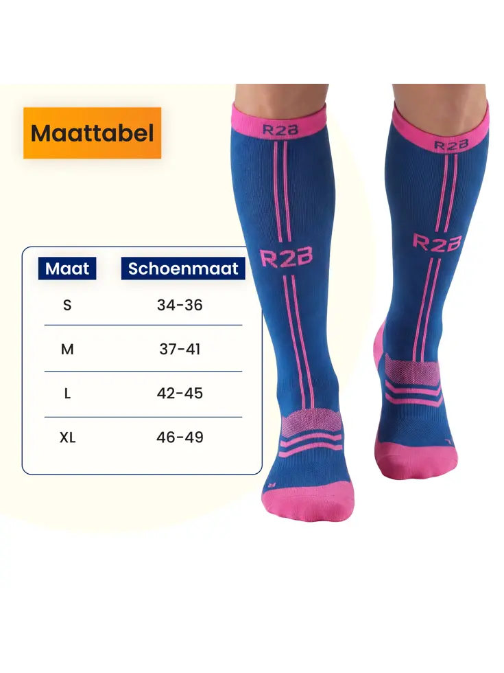 Sport Compressiekousen - Sokken Hardlopen