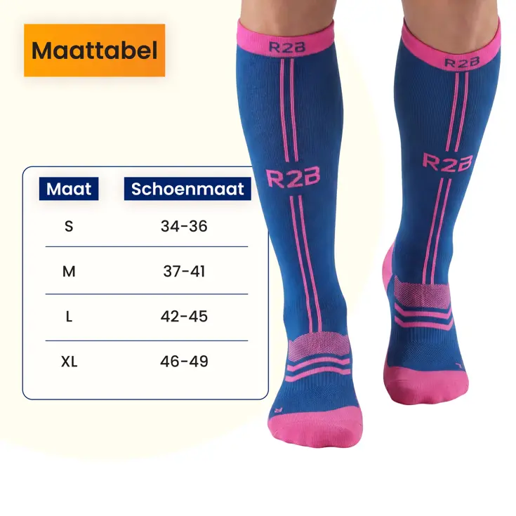 Sport Compressiekousen - Sokken Hardlopen