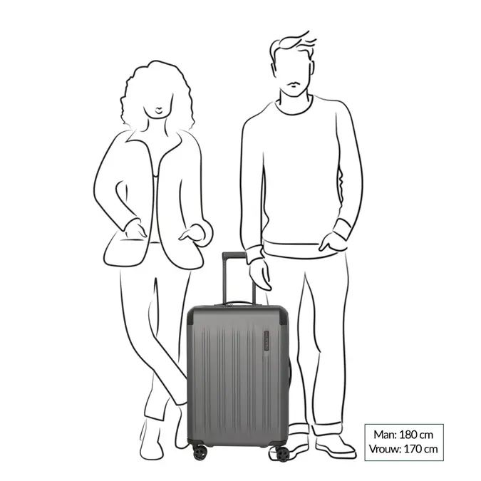 Travelite Dynamiic koffer / 69 L