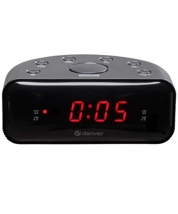 Wekker FM Klokradio Dual alarm Snooze functie