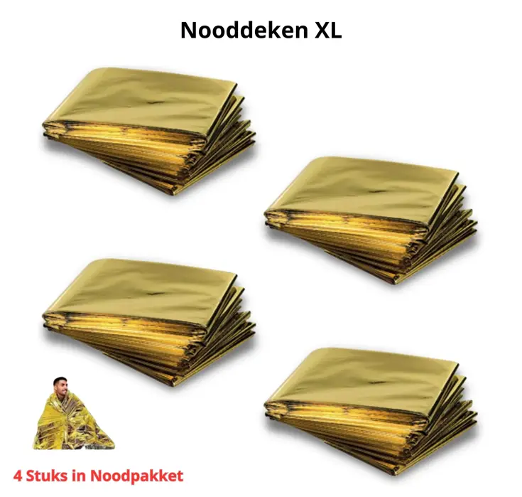 Noodpakket XL met Powerbank-Noodradio-Waterfilter