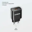 Donrox C542 Bandenpomp + Oplader + Batterij