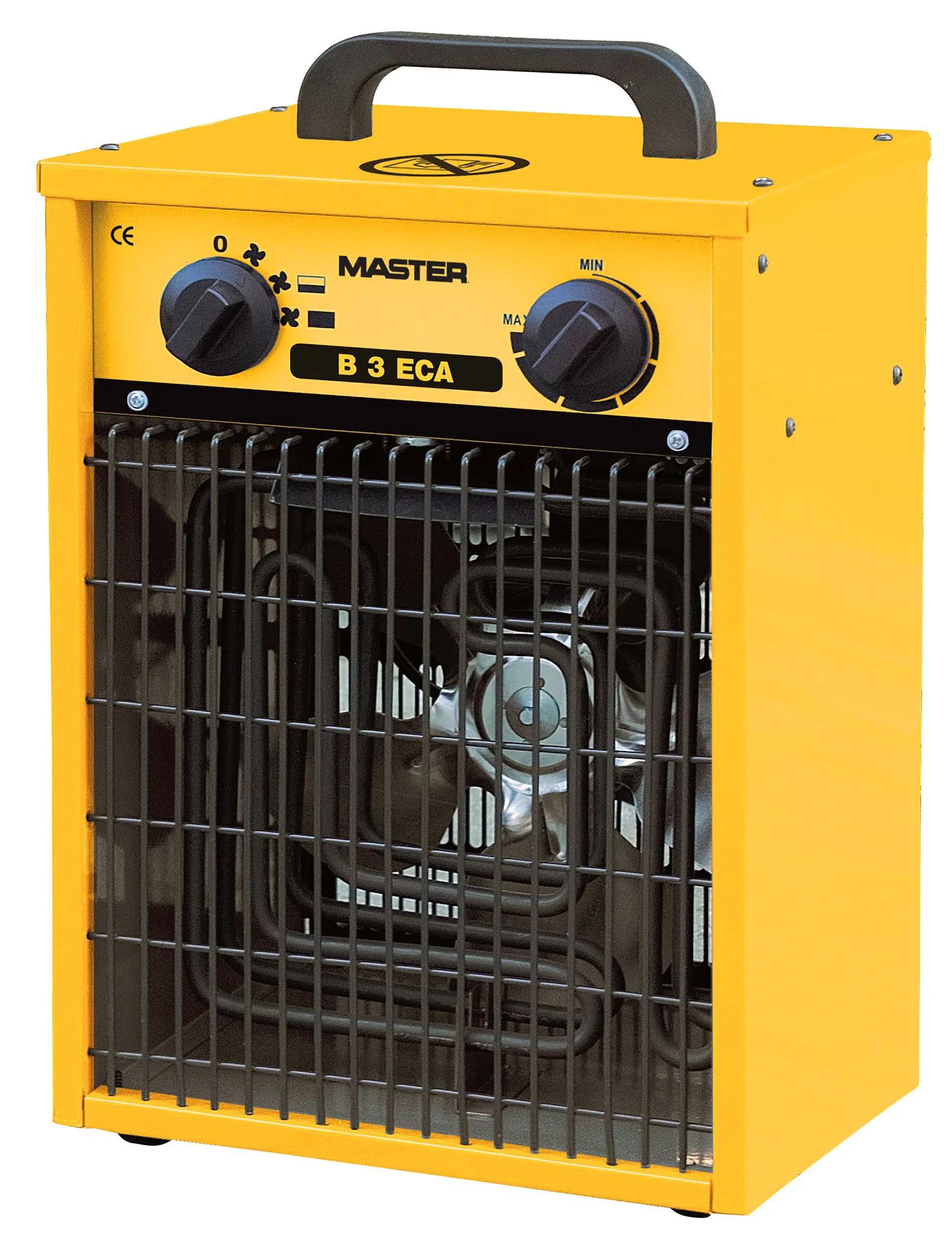 Master  Elektrische Heater B 3 ECA  3KW  Geel