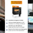 Telefoonhouder Auto voor Raam en Dashboard