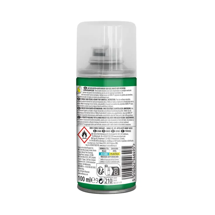 Odor-X Whole Car Blast Geurverwijderaar 100ml
