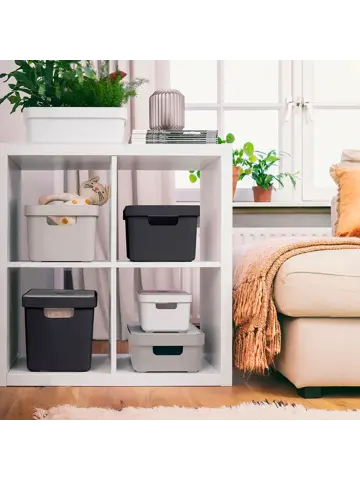 Sigma home - Opbergbox - 18L - 4-delig