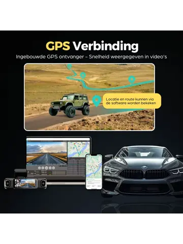 G980H 4CH 4K Wifi GPS 128gb 360 graden dashcam