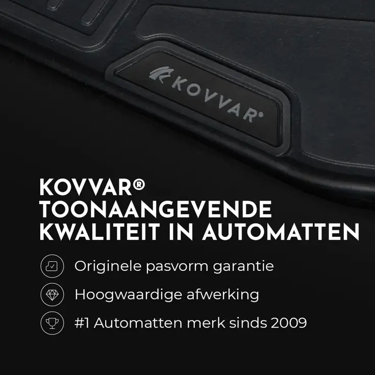 Rubber Automatten voor Volkswagen Caddy