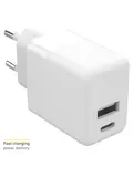 Oplader USB-C en USB - 20 Watt