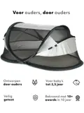 Baby luxe campingbedje - Zelfopblaasbare matras