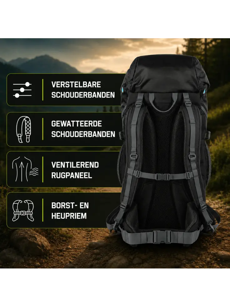 Rugzak TRK Venture - 45l - Waterafstotend