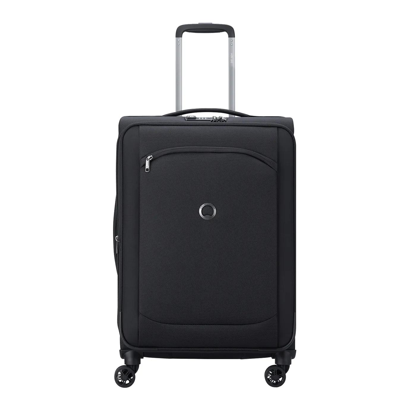 Delsey  trolley m expandable Zwart  Zwart main product image