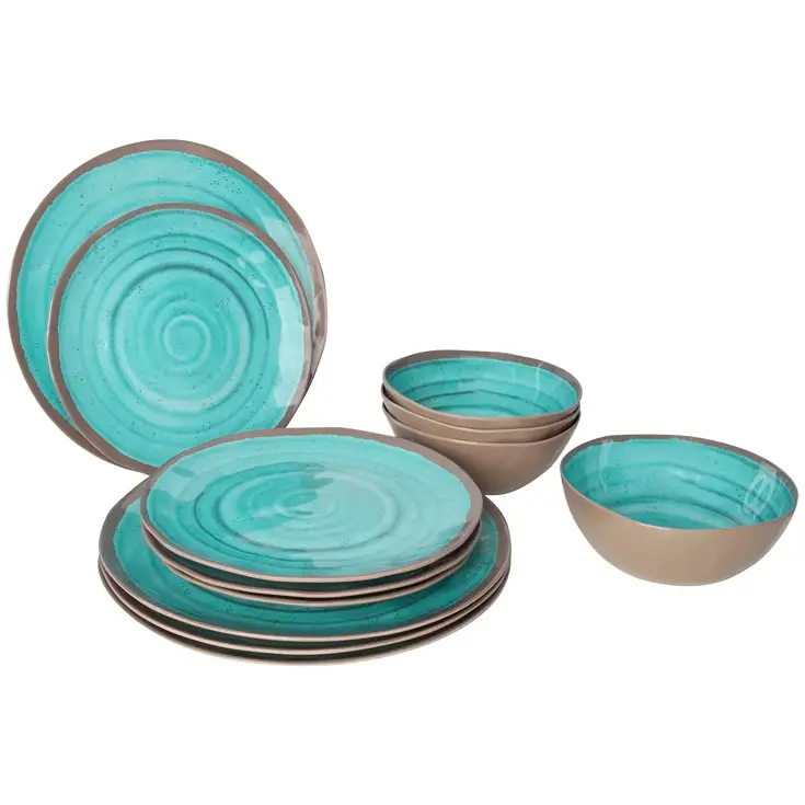 Bo-Camp Servies Halo 12 Stuks