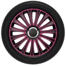 Wieldoppen Roze set van 4 - 16 inch