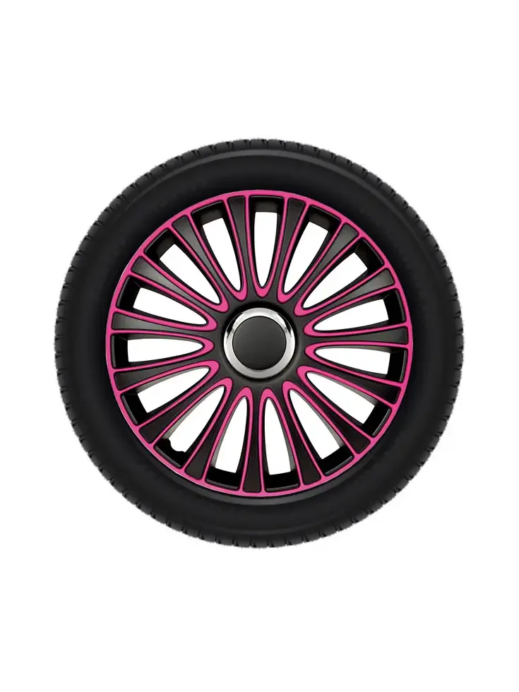 Wieldoppen set - 14 inch - 534 - Roze
