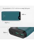 Powerbank 20.000 mAh 22.5w Snellader