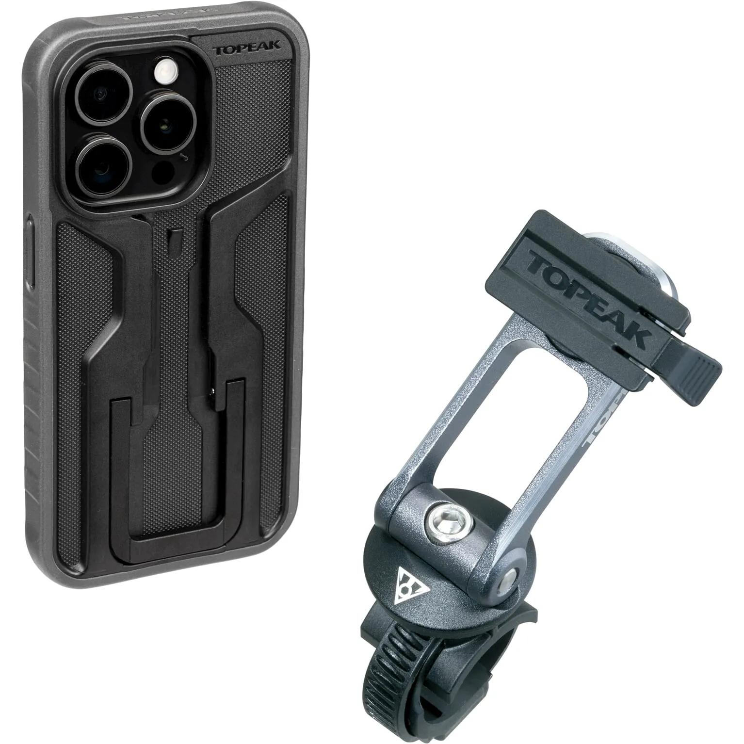 Topeak  RideCase fiets iPhone 15 Pro  Zwart main product image