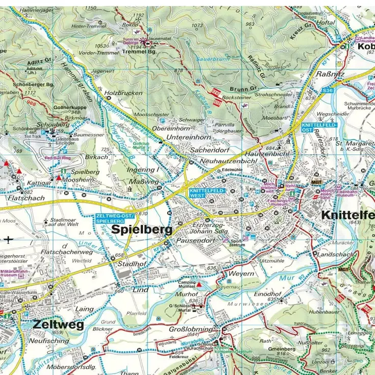 Wandelkaart WK212 Seetaler Alpen