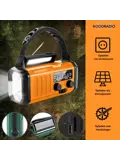 Noodradio® Solar Powerbank 10.000 mAh
