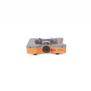 Compact enkel kooktoestel oranje