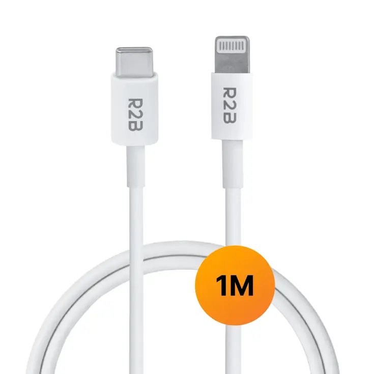 USB-C naar Lightning Kabel - 1 Meter