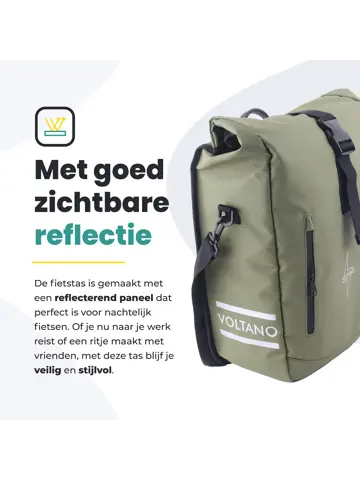 Voltano Journey Luxe Fietstas 28l