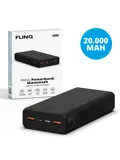 Powerbank 20.000 mAh - Zwart