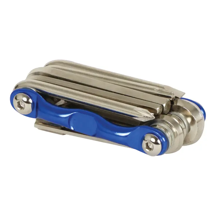 Compacte 11-delige Multitool voor Fietsonderhoud