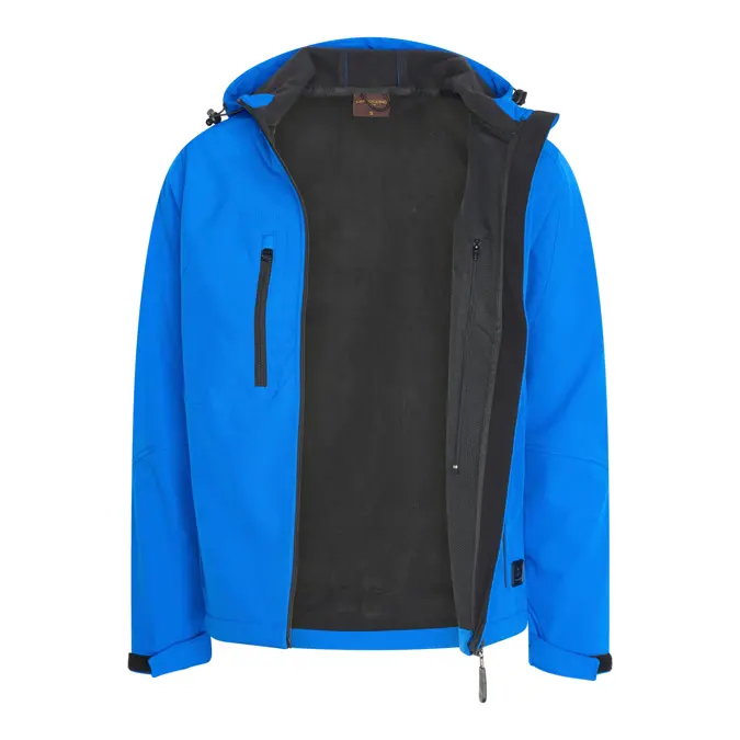 Heren Softshell Hooded Jacket Cappuccino Italia