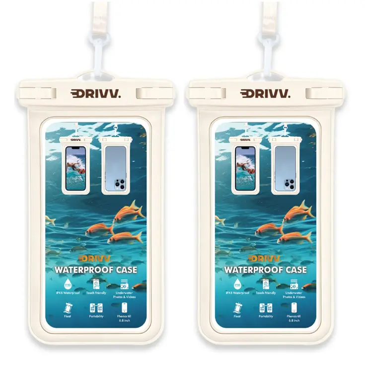 Waterdicht Telefoonhoesje - 2 stuks