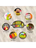 Luxe 4-in-1 Loopstoel - Inklapbaar - Met speelset