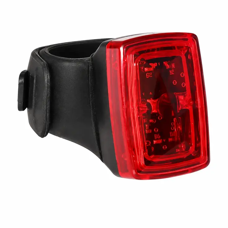 Compact LED Achterlicht met 7 Lumen en 3 Functies