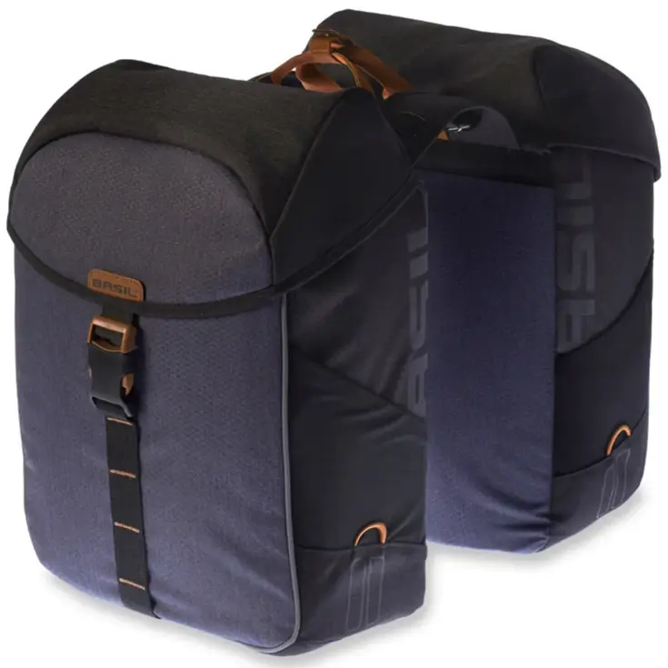 Basil Dubbele fietstas Miles Double Bag 34L