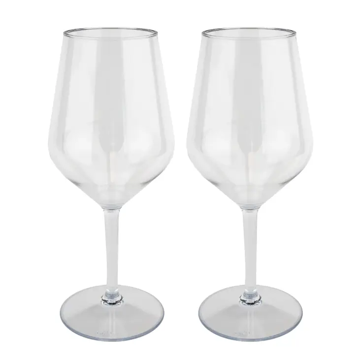 Camping wijnglazen – 2 stuks – onbreekbaar