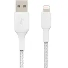 Belkin Lightning naar USB kabel Gevlochten