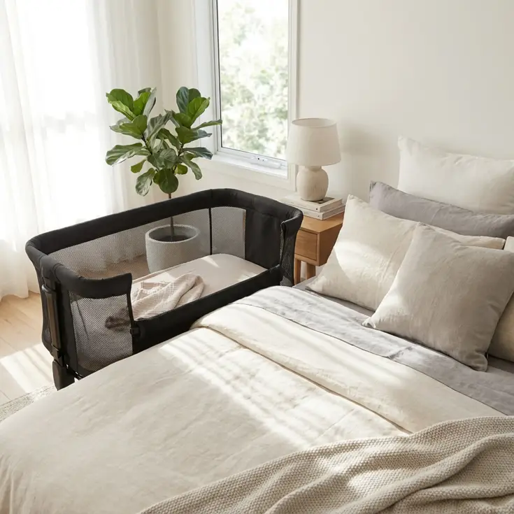 Snoozy Co Sleeper - Verstelbaar frame - 0-6 maand