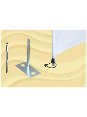 Windschermharing 30cm 4 Stuks