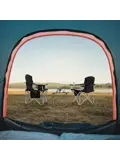 Campingstoel XL – Zwart
