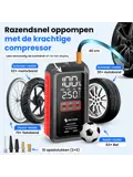 Jumpstarter - Compressor - 4000A & 10,8 Bar