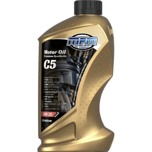 Motorolie 0w20 c5 premium synthetic | 1 liter