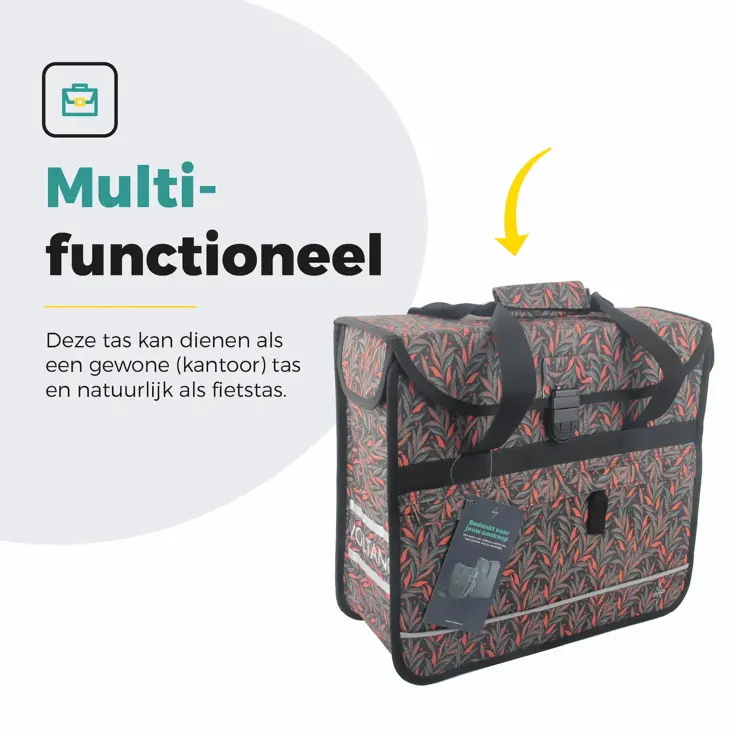 Enkele Shopper Fietstas 17 L