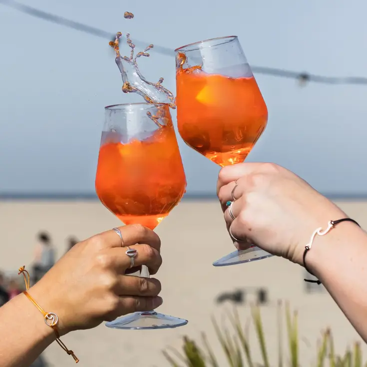 Camping wijnglazen – 2 stuks – onbreekbaar