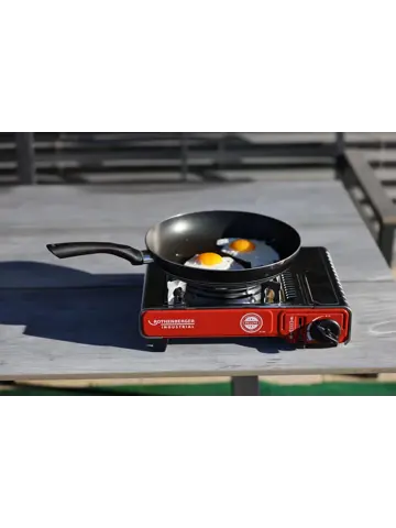 Deluxe Camping kooktoestel gas - 1-pits
