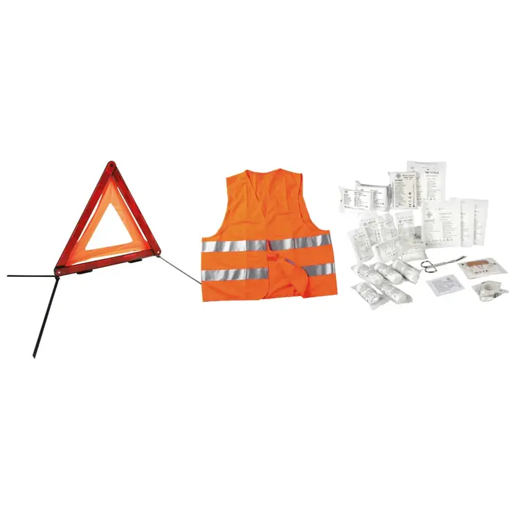 Auto combi set - Veiligheid en EHBO kit