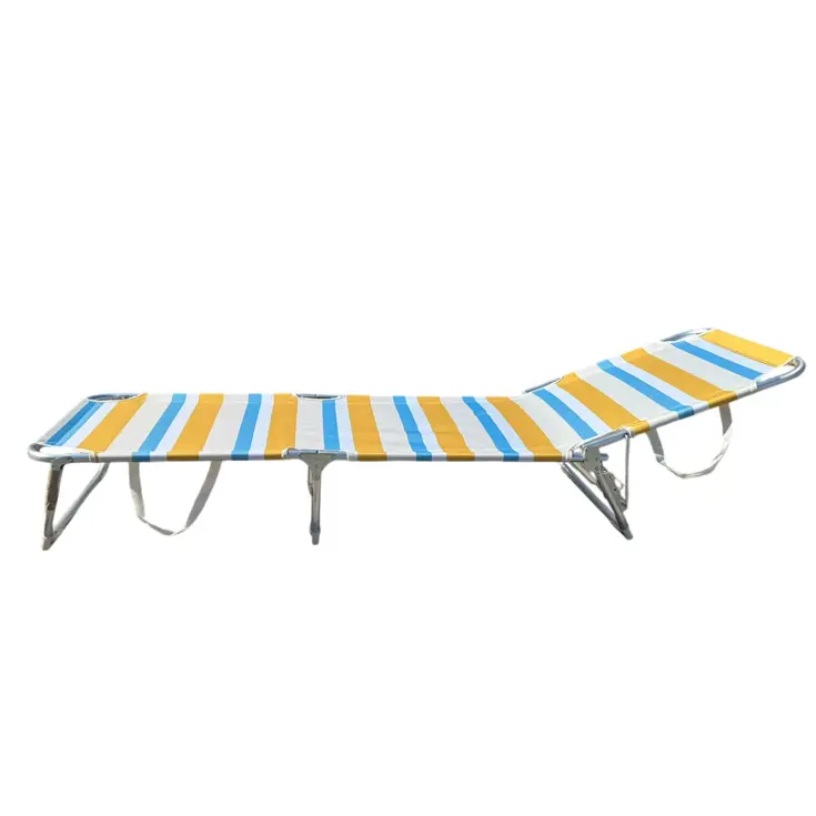 Ligbed 2x - Aluminium - Opvouwbaar -