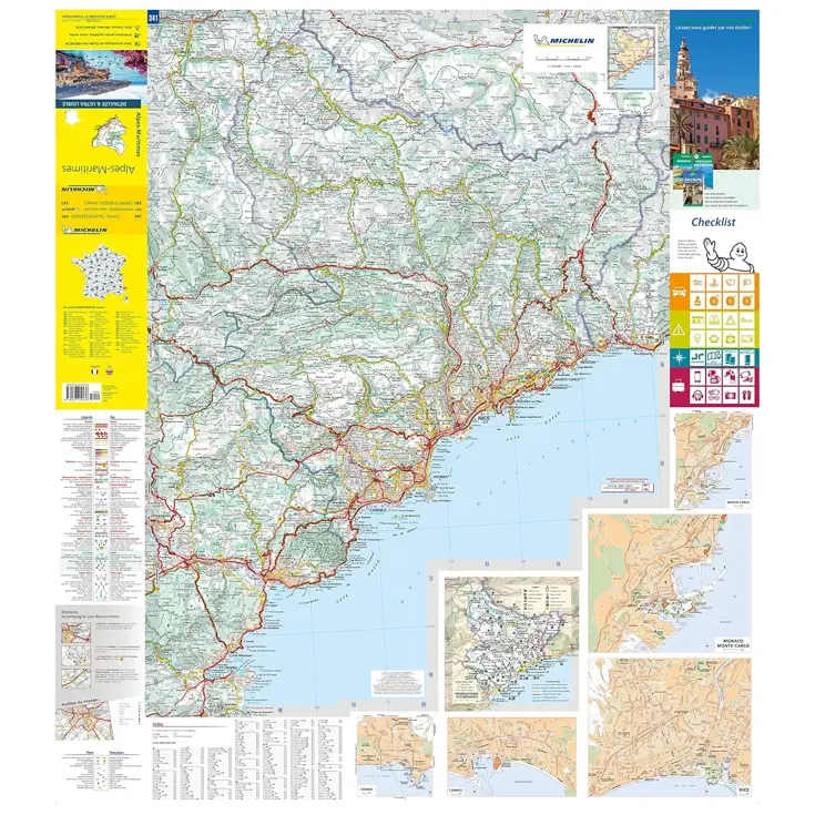 Wegenkaart Local 341 Alpes-Maritimes