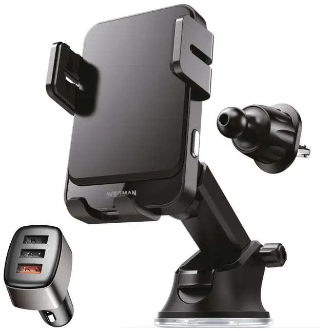 Wegman Telefoonhouder Auto Draadloze Oplader